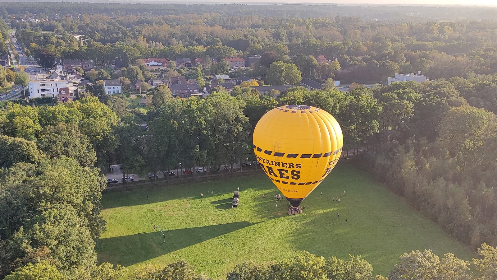 Ballonvaarten boven Westerlo