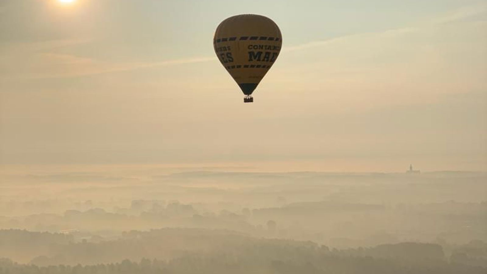 ochtend ballonvlucht