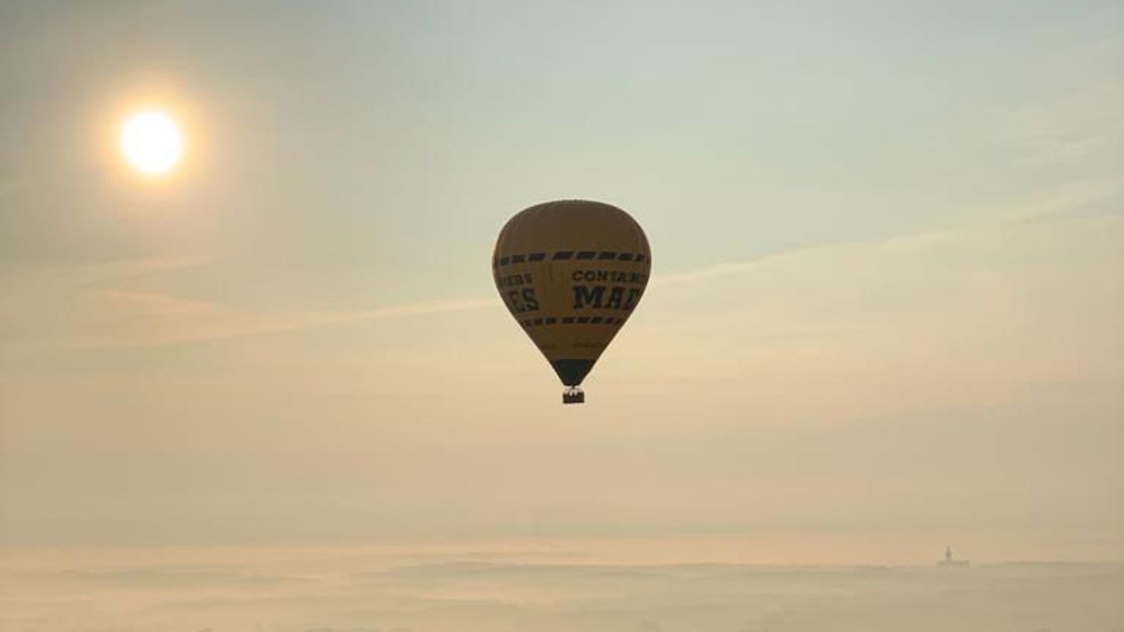 ochtend ballonvlucht