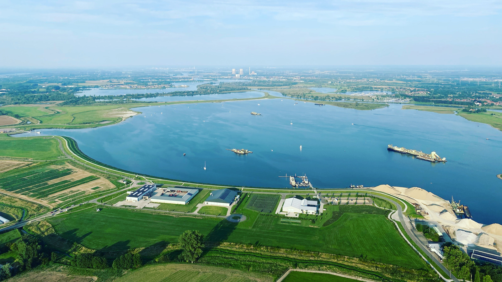 Ballonvlucht boven Maaseik