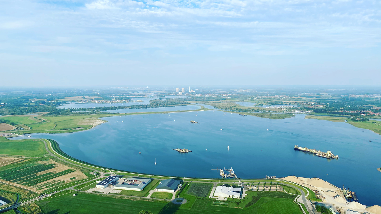Ballonvlucht boven Maaseik