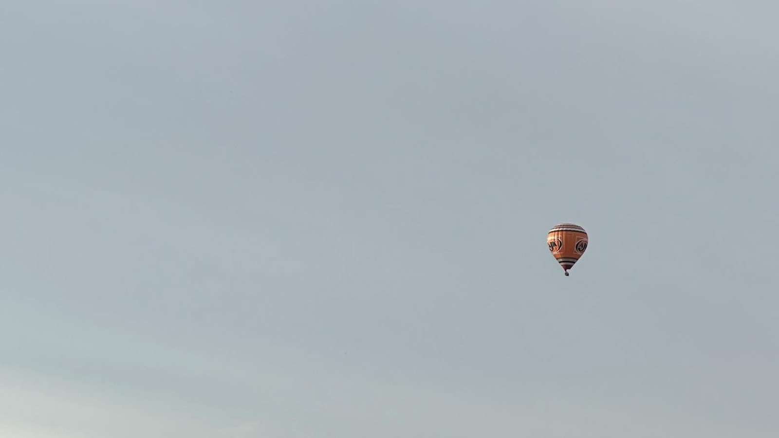 luchtballon boven Maasmechelen