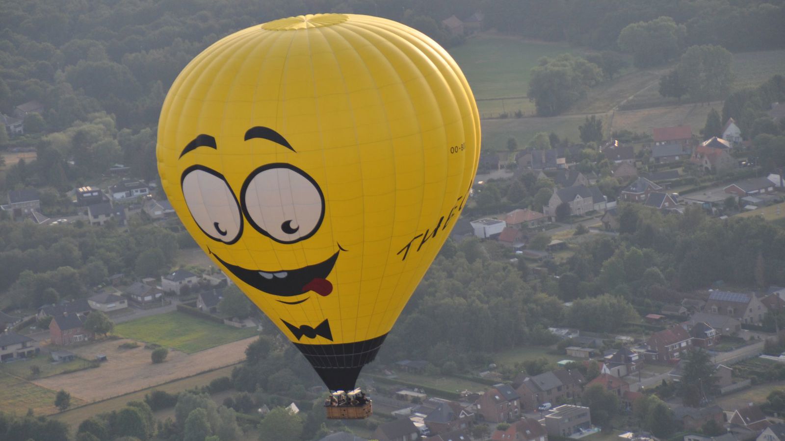 Ballonvaren boven Sittard