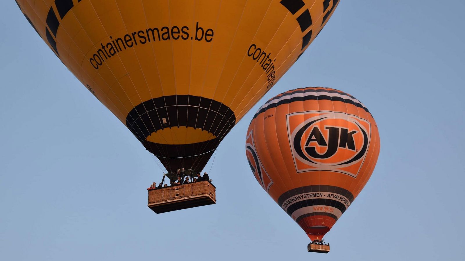 Ballonvaart in Genk
