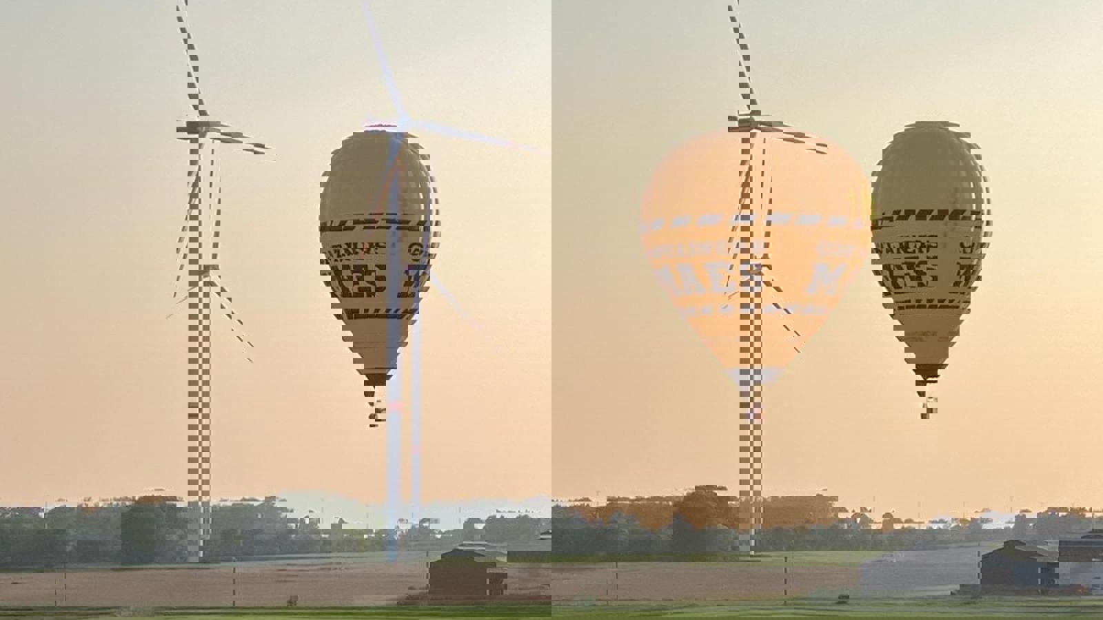 Ballonvaren boven Antwerpen