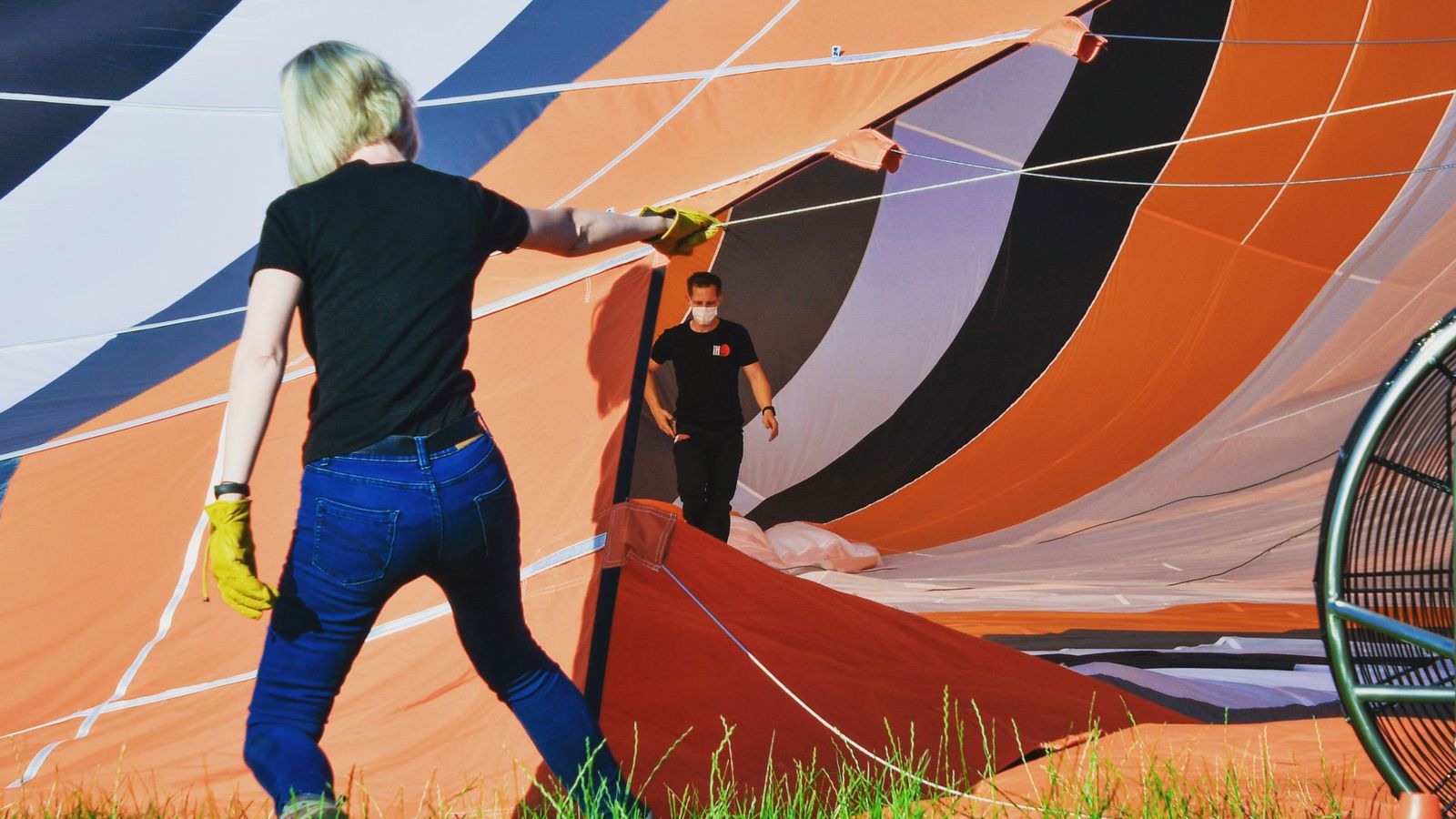 Ballonvaren boven Hasselt (1)