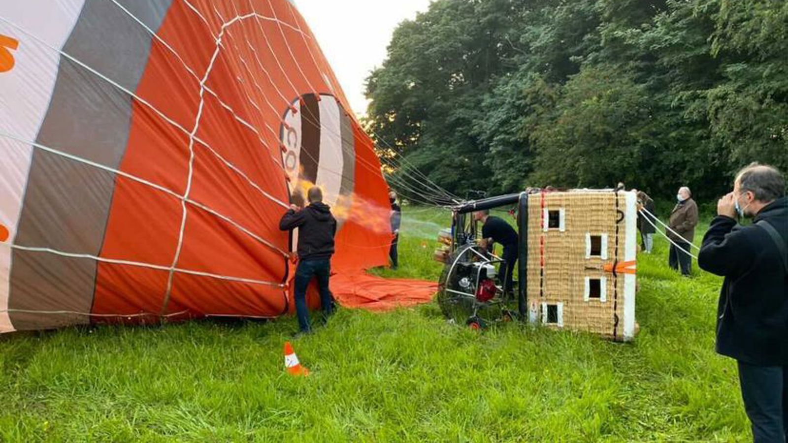 Ballonvaren boven Valkenburg